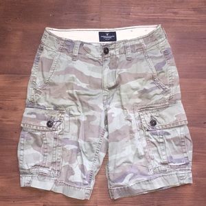 American eagle camouflage shorts